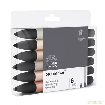 Promarker 6 skin tones set 1