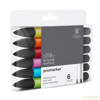 Promarker 6 vibrant tones