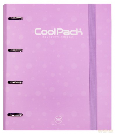 Segregator A4 4R Coolpack Pastel z kartkami fioletowy