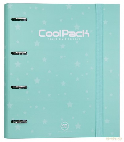 Segregator A4 4R Coolpack Pastel z kartkami miętowy