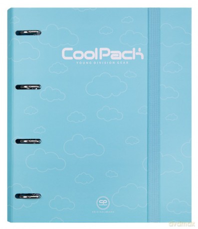 Segregator A4 4R Coolpack Pastel z kartkami niebieski