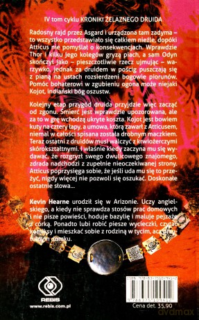 Zbrodnia I Kojot Kroniki Żelaznego Druida T.4 - Kevin Hearne  [KSIĄŻKA]