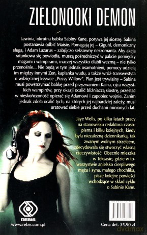 Zielonooki Demon Tw - Jaye Wells  [KSIĄŻKA]