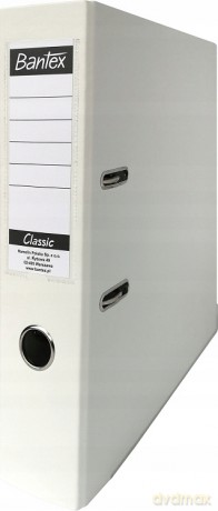 Segregator Bantex Budget Classic 7,5 Cm Biały