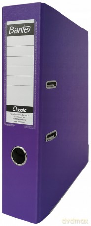 Segregator Bantex Budget Classic 7,5 Cm Fioletowy