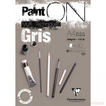 Szkicownik A4 Paint On Gris 30k/250g