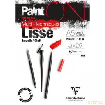 Szkicownik A5 Paint On Lisse-Smooth 25k/250g