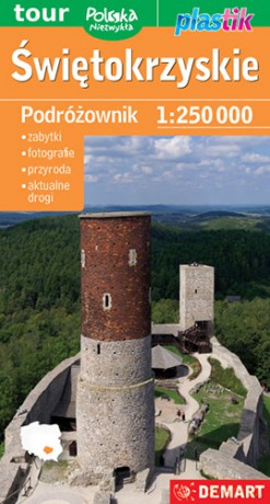 Świętokrzyskie. Podróżownik 1:250 000. Plastik [KSIĄŻKA]