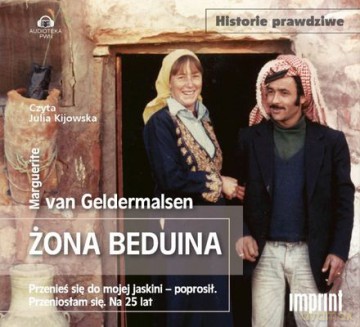 Żona Beduina Tw - Marguerite Van Geldermalsen  [AUDIOBOOK] [CD]