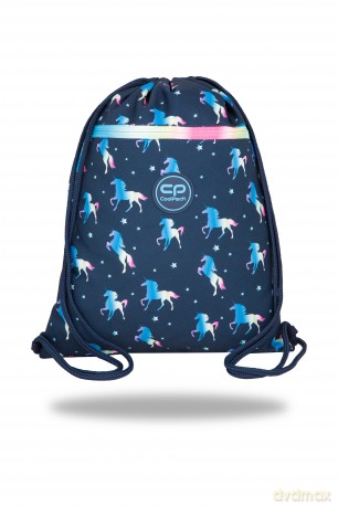 Worek na obuwie Coolpack blue unicorn