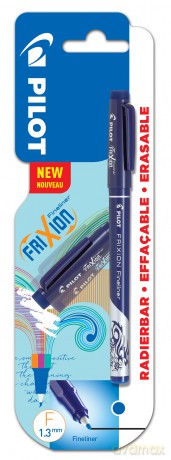 Wymazywalny cienkopis frixion fineliner niebieski Pilot