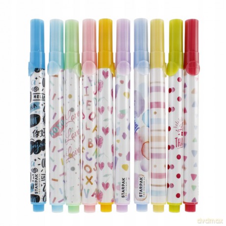 Zakreslacz 10kol Pastel Stk Etui 12/144