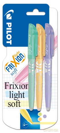Zakreślacz frixion light soft x 3 kolory Pilot
