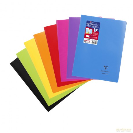 Zeszyt A4 48K linia KoverBook PP 1 sztuka mix kolorów