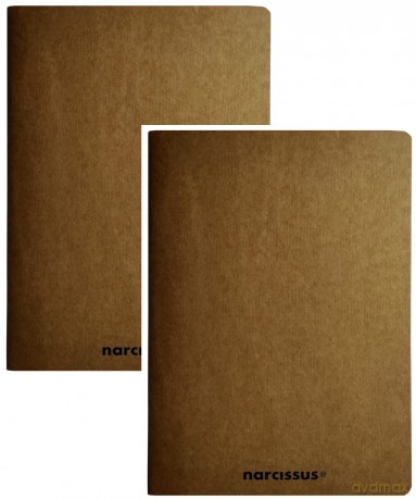 Zeszyt A4 48k linia Narcissus ECO KRAFT 2 sztuki