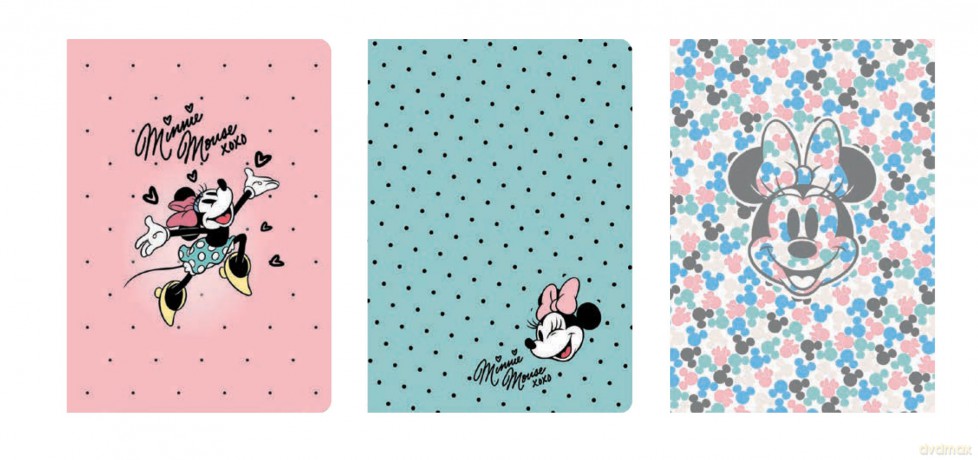 Zeszyt A4 60 k. kratka Disney fashion Minnie Mouse 1 szt. mix