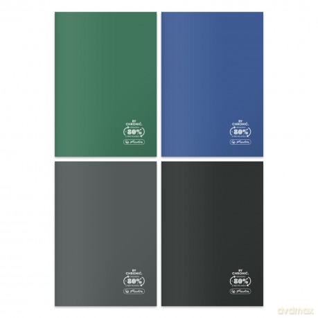 Zeszyt A5 60k kratka eco PP ocean dark fsc pakiet 5 szt.