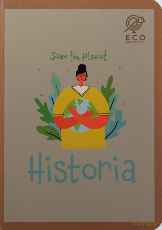 Zeszyt A5 64K tematyczny Be eco! pakiet 10 sztuk mix