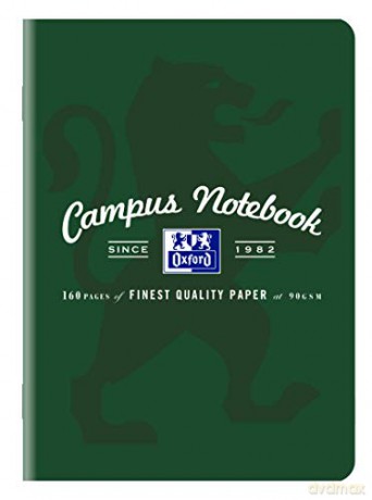 ZESZYT OXFORD CAMPUS A5 80K 90G KR MA kratka z marginesem PAKIET 5 SZTUK