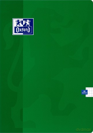 Zeszyt oxford esse A4 60k kratka 90g zielony 1 sztuka