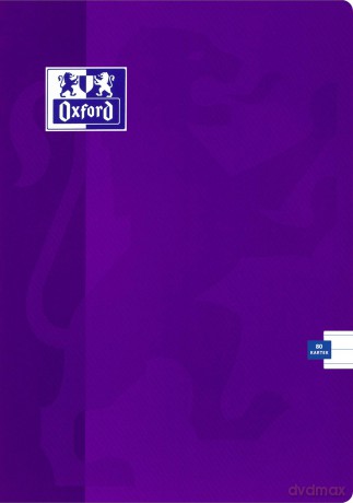 ZESZYT OXFORD ESSE A5 80K LI MA linia z marginesem PAKIET 5 SZTUK