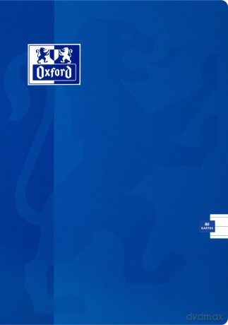 ZESZYT OXFORD ESSE A5 80K LI MA linia z marginesem PAKIET 5 SZTUK