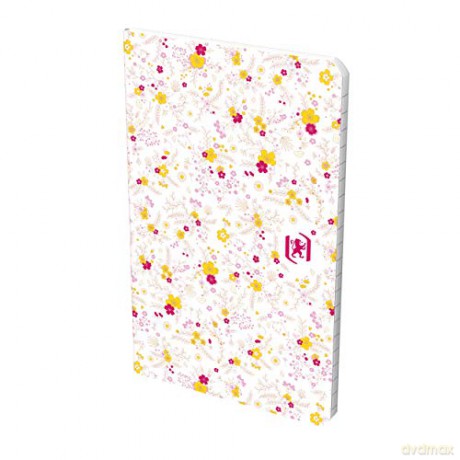 ZESZYT OXFORD FLORAL 90X140MM 30K 90G LI linia PAKIET 10 SZTUK