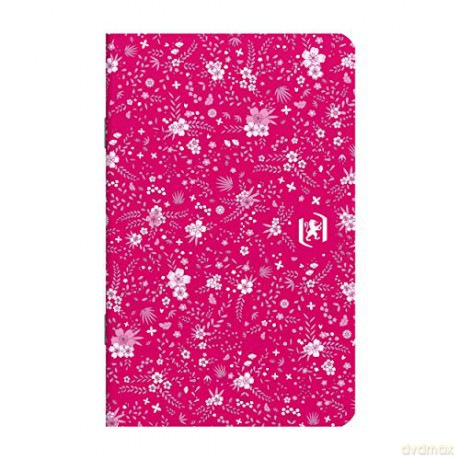 ZESZYT OXFORD FLORAL 90X140MM 30K 90G LI linia PAKIET 10 SZTUK
