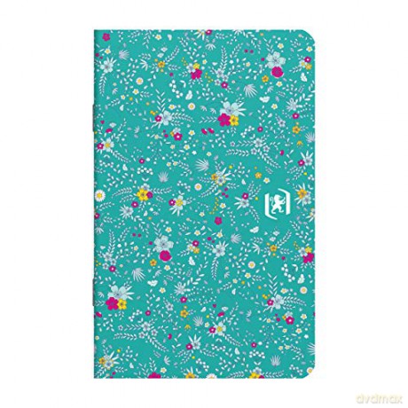 ZESZYT OXFORD FLORAL 90X140MM 30K 90G LI linia PAKIET 10 SZTUK