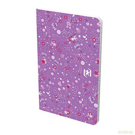 ZESZYT OXFORD FLORAL 90X140MM 30K 90G LI linia PAKIET 10 SZTUK
