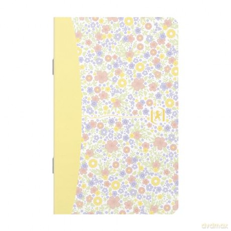 ZESZYT OXFORD FLORAL 90X140MM 30K 90G LI linia PAKIET 10 SZTUK