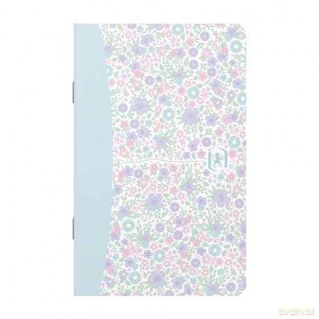 ZESZYT OXFORD FLORAL 90X140MM 30K 90G LI linia PAKIET 10 SZTUK