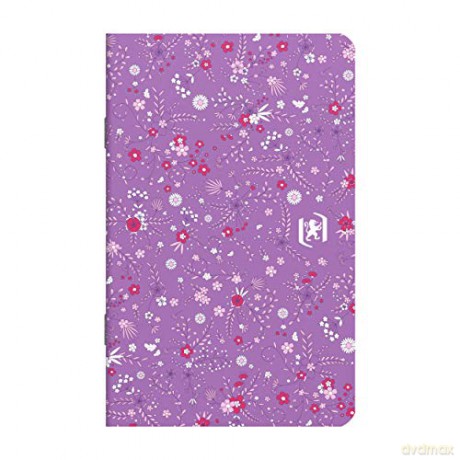 ZESZYT OXFORD FLORAL 90X140MM 30K 90G LI linia PAKIET 10 SZTUK