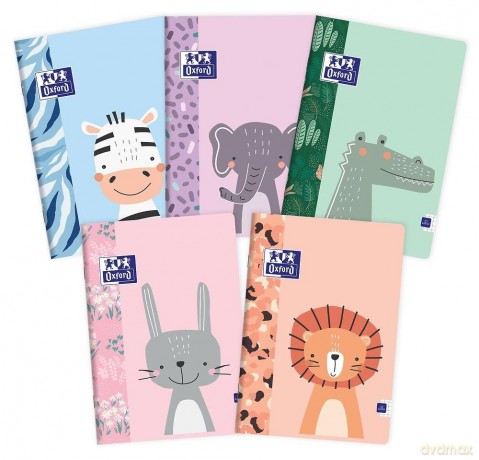 ZESZYT OXFORD KIDS A4 32K 90G LP1K linia podwójna PAKIET 10 SZTUK