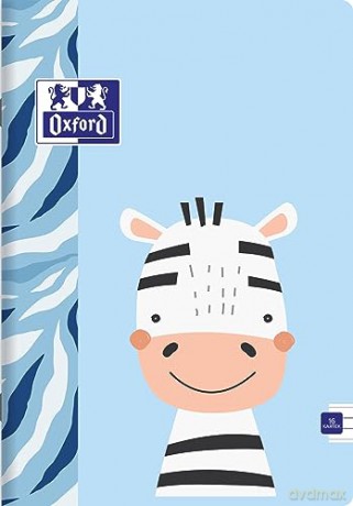 ZESZYT OXFORD KIDS A5 16K 90G LP1K linia podwójna PAKIET 10 SZTUK