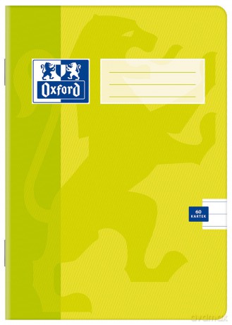 ZESZYT OXFORD KIDS A5 16K LIP KOLOROWA linia podwójna kolorowa PAKIET 10 SZTUK