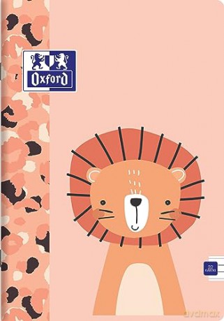 ZESZYT OXFORD KIDS A5 32K 90G LP1K linia podwójna PAKIET 10 SZTUK