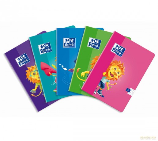 ZESZYT OXFORD LION A5 16K KR kratka PAKIET 10 SZTUK