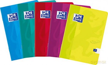 ZESZYT OXFORD TOUCH A4 60K KR MA kratka z marginesem PAKIET 5 SZTUK