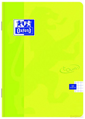 ZESZYT OXFORD TOUCH A4 60K KR MA kratka z marginesem PAKIET 5 SZTUK