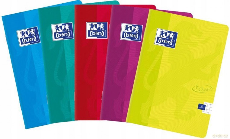 ZESZYT OXFORD TOUCH A5 32K LI MA linia z marginesem PAKIET 10 SZTUK