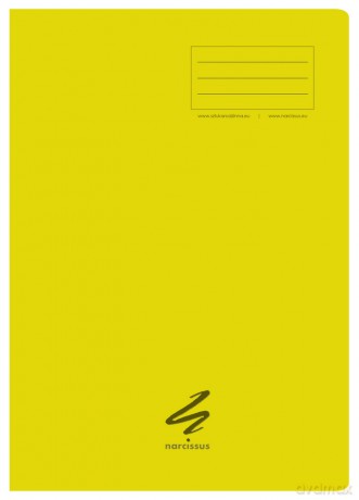 Zeszyt PP Narcissus A4 60k kratka 80gsm pakiet 4 sztuki