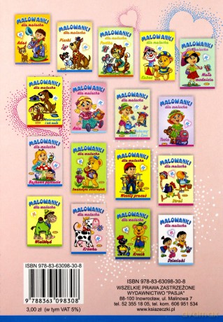 Krówka Malowanki Dla Malucha [KSIĄŻKA]