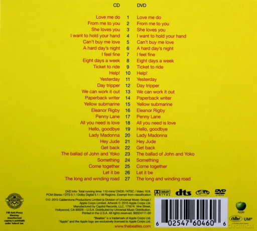 Beatles: 1 [CD]+[DVD]
