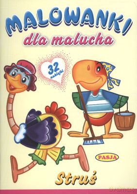 Struś Malowanki Dla Malucha [KSIĄŻKA]