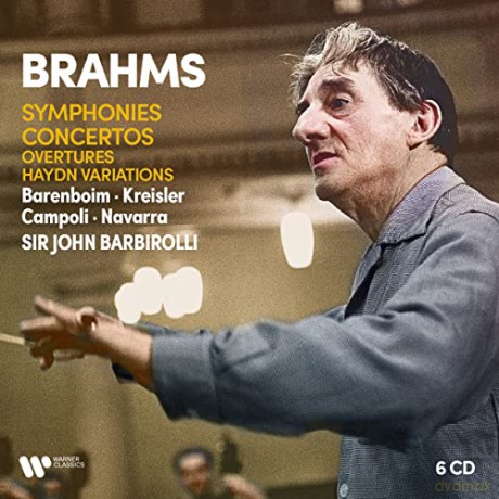 Sir John Barbirolli: Brahms: The Complete Symphonies & Concertos [6CD]