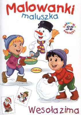 Malowanki Maluszka Wesoła Zima [KSIĄŻKA]
