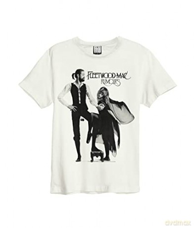 Fleetwood Mac: Fleetwood Mac Rumours Amplified Vintage White Small T Shirt