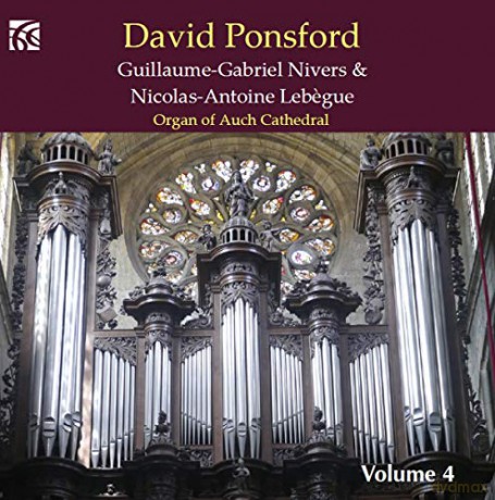 David Ponsford: French Organ Music - Vol. 4 [CD]
