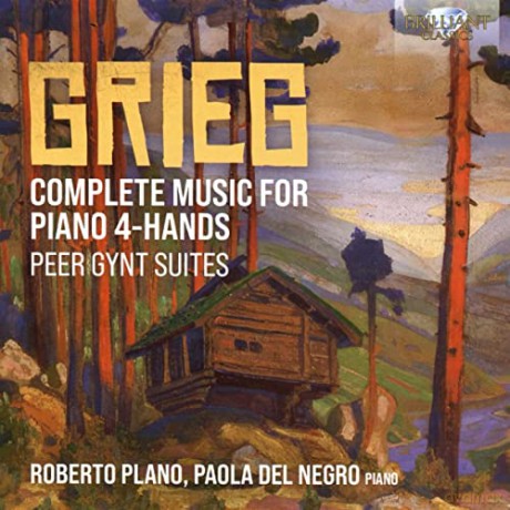 Roberto Plano/Paola Del Negro: Grieg: Complete Music For Piano 4-Hands [CD]